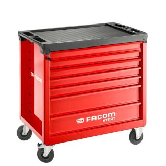 FACOM START.7M4A - START roller cabinets, 7 drawers, 4 modules per drawer, red ✔