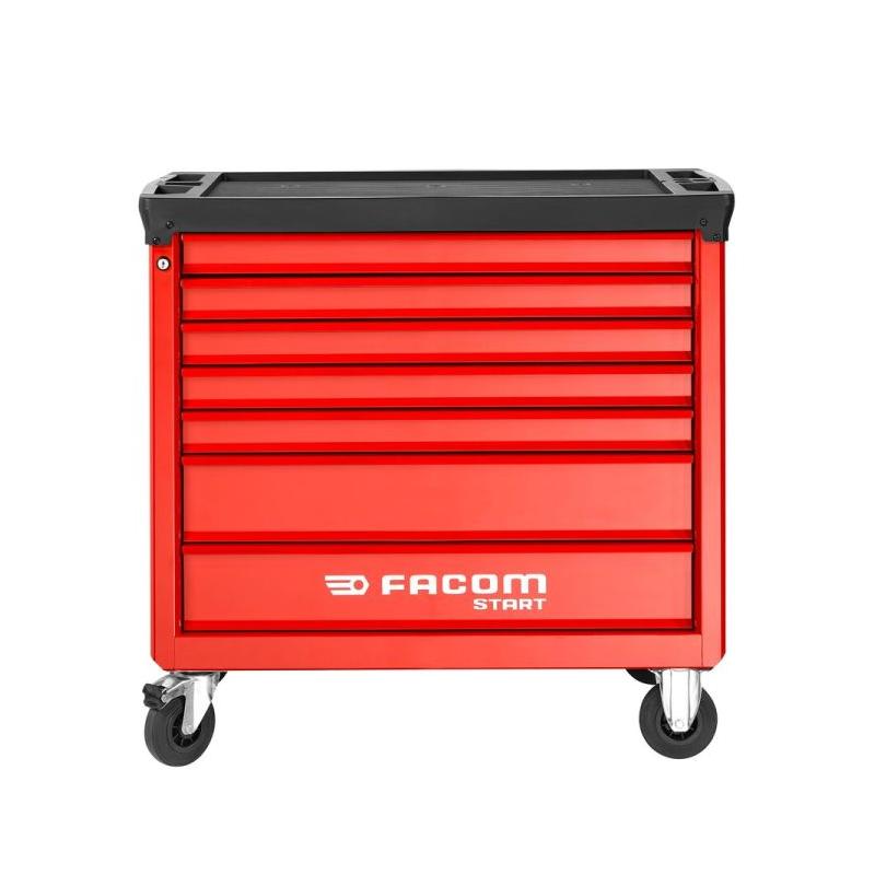 FACOM START.7M4A - START roller cabinets, 7 drawers, 4 modules per drawer, red ✔