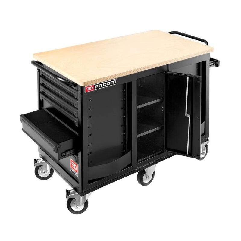 FACOM ROLL.XXLHDWBS - Mobile workstation ROLL XXL, 12 drawers ✔