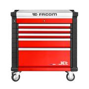 FACOM JET.CRT5M4A - Mobile workstation JET, 5 drawers, 4 modules per drawer, red ✔