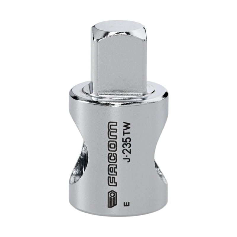 J.235TW - 3-drożny adapter 3/8" do 1/2", suwak rękojeści przesuwnej