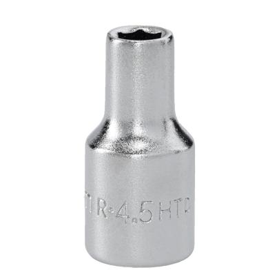 R.4.5HT - Nasadka 1/4" 6-kątna, krótka, metryczna, 4,5 mm