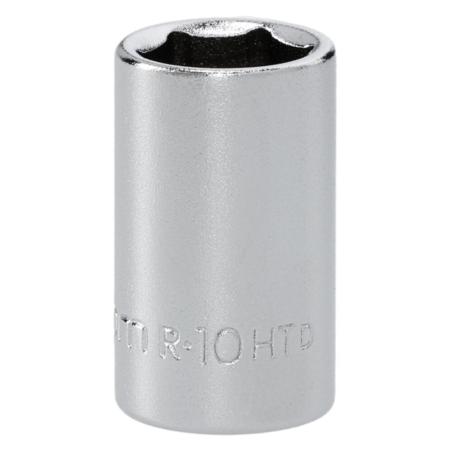 R.10HT - Nasadka 1/4" 6-kątna, krótka, metryczna, 10 mm