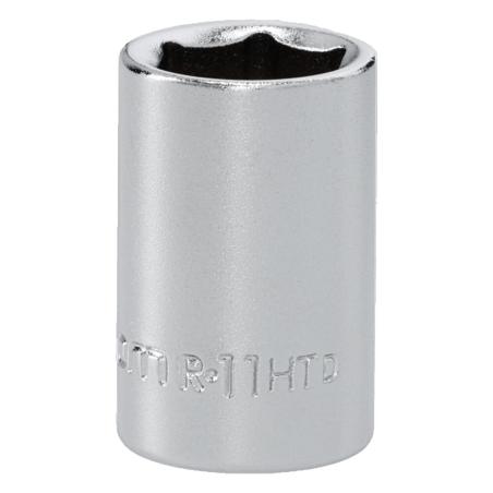 R.11HT - Nasadka 1/4" 6-kątna, krótka, metryczna, 11 mm