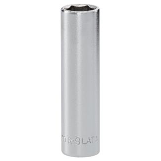 R.9LAT - Nasadka 1/4" 6-kątna, długa, metryczna, 9 mm