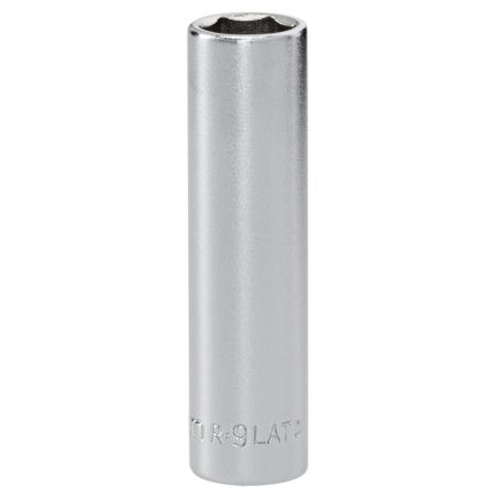 R.9LAT - Nasadka 1/4" 6-kątna, długa, metryczna, 9 mm