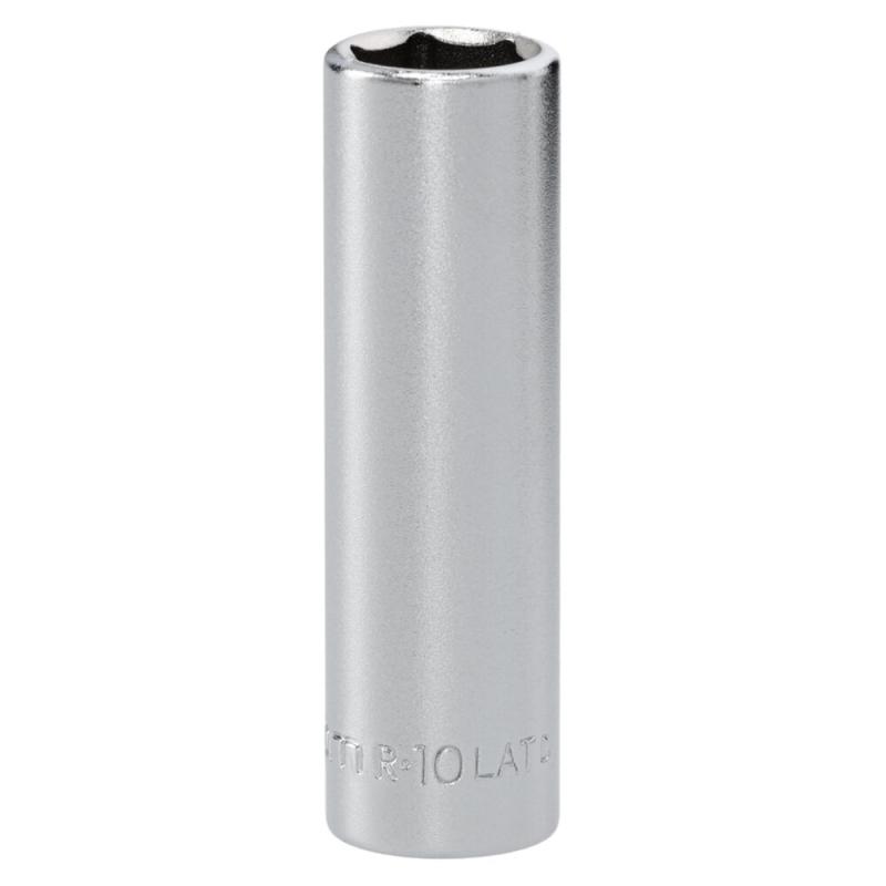 R.10LAT - Nasadka 1/4" 6-kątna, długa, metryczna, 10 mm