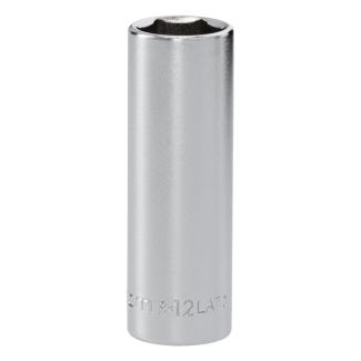 R.12LAT - Nasadka 1/4" 6-kątna, długa, metryczna, 12 mm