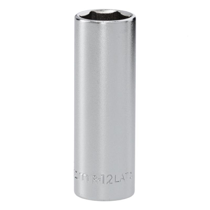 R.12LAT - Nasadka 1/4" 6-kątna, długa, metryczna, 12 mm