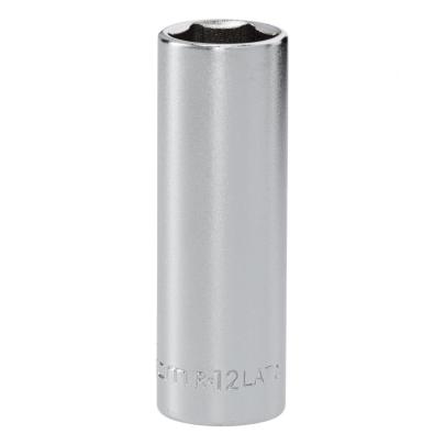 R.12LAT - Nasadka 1/4" 6-kątna, długa, metryczna, 12 mm