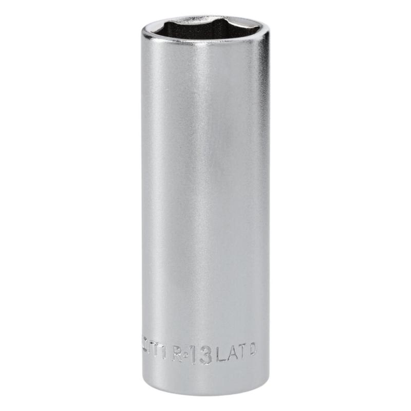 R.13LAT - Nasadka 1/4" 6-kątna, długa, metryczna, 13 mm