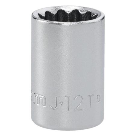 J.12T - Nasadka 3/8" 12-kątna, krótka, metryczna, 12 mm