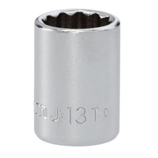 J.13T - Nasadka 3/8" 12-kątna, krótka, metryczna, 13 mm