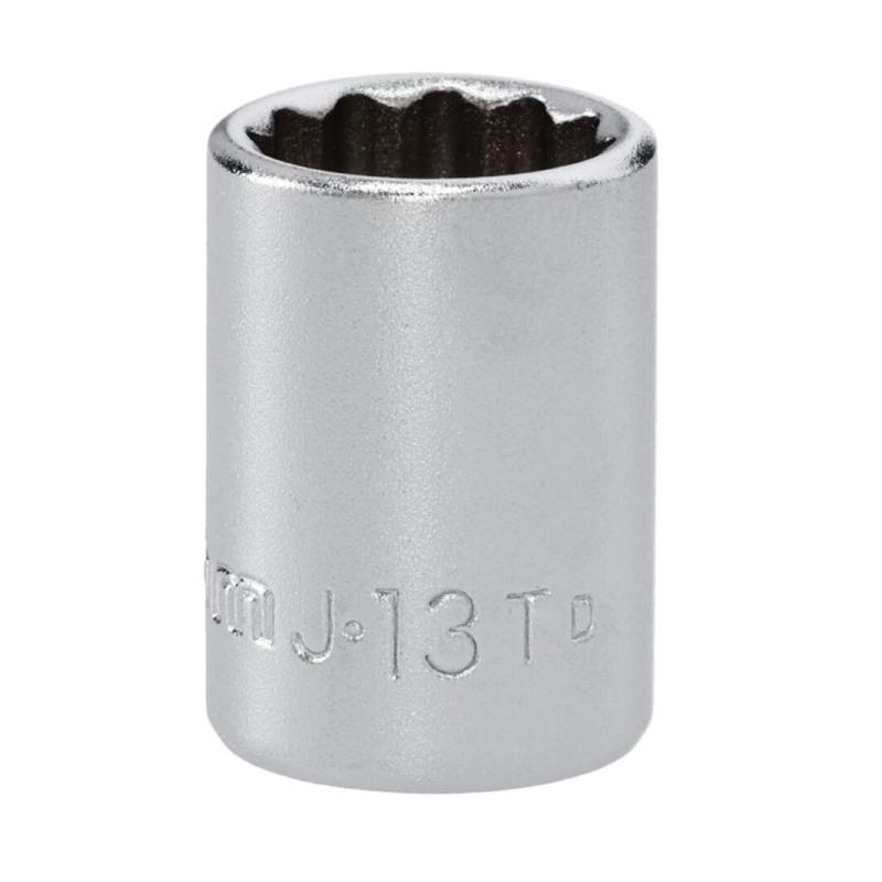 J.13T - Nasadka 3/8" 12-kątna, krótka, metryczna, 13 mm