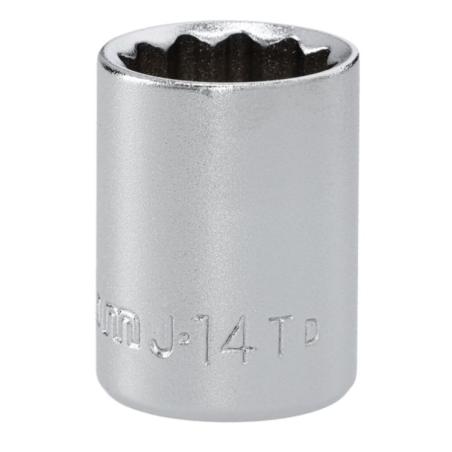 J.14T - Nasadka 3/8" 12-kątna, krótka, metryczna, 14 mm