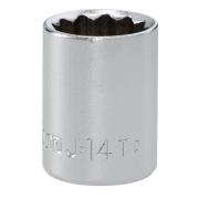 J.14T - Nasadka 3/8" 12-kątna, krótka, metryczna, 14 mm