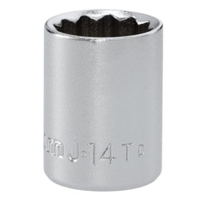 J.14T - Nasadka 3/8" 12-kątna, krótka, metryczna, 14 mm