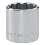 J.21T - Nasadka 3/8" 12-kątna, krótka, metryczna, 21 mm