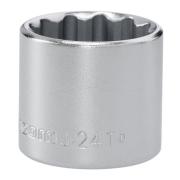 J.24T - Nasadka 3/8" 12-kątna, krótka, metryczna, 24 mm