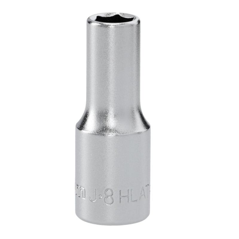 J.8HLAT - Nasadka 3/8" 6-kątna, długa, metryczna, 8 mm
