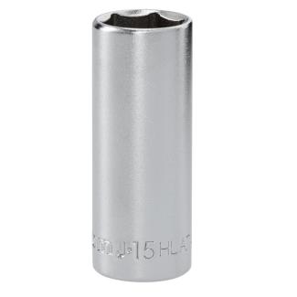 J.15HLAT - Nasadka 3/8" 6-kątna, długa, metryczna, 15 mm