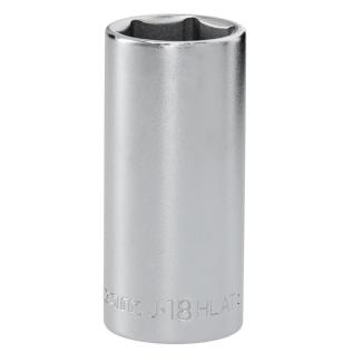 J.18HLAT - Nasadka 3/8" 6-kątna, długa, metryczna, 18 mm