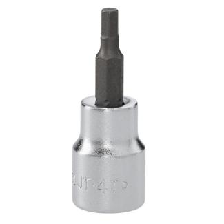 JT.4T - Nasadka trzpieniowa 3/8" do śrub 6-kątnych metrycznych, 4 mm