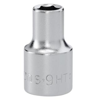 S.9HT - Nasadka 1/2" 6-kątna, krótka, metryczna, 9 mm
