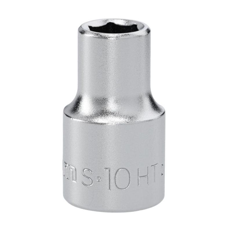 S.10HT - Nasadka 1/2" 6-kątna, krótka, metryczna, 10 mm