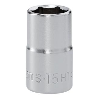 S.15HT - Nasadka 1/2" 6-kątna, krótka, metryczna, 15 mm