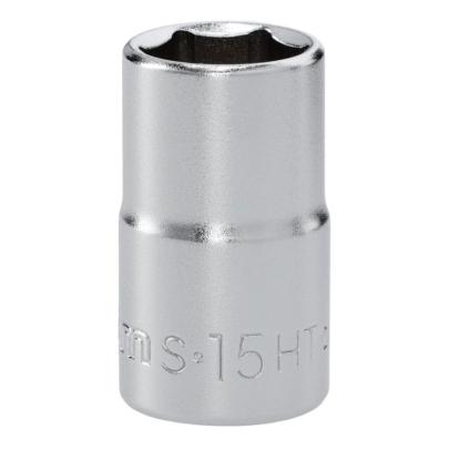 S.15HT - Nasadka 1/2" 6-kątna, krótka, metryczna, 15 mm