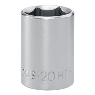 S.20HT - Nasadka 1/2" 6-kątna, krótka, metryczna, 20 mm