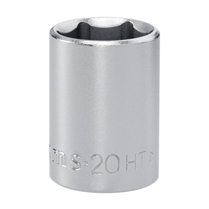 S.20HT - Nasadka 1/2" 6-kątna, krótka, metryczna, 20 mm