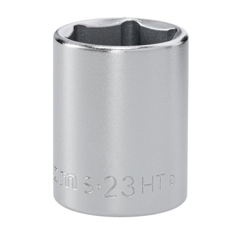 S.23HT - Nasadka 1/2" 6-kątna, krótka, metryczna, 23 mm