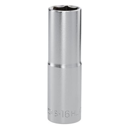 S.16HLAT - Nasadka 1/2" 6-kątna, długa, metryczna, 16 mm