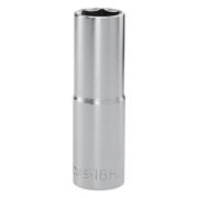 S.16HLAT - Nasadka 1/2" 6-kątna, długa, metryczna, 16 mm