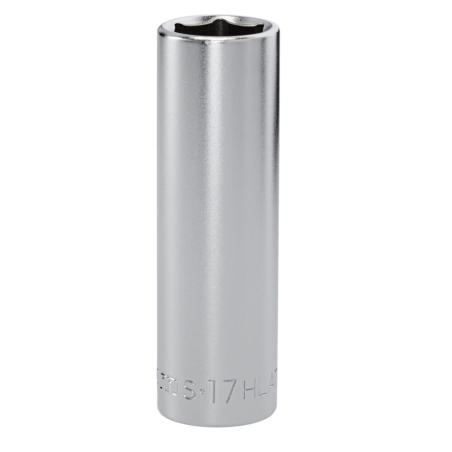 S.17HLAT - Nasadka 1/2" 6-kątna, długa, metryczna, 17 mm