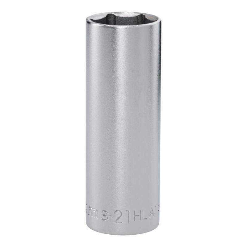 S.21HLAT - Nasadka 1/2" 6-kątna, długa, metryczna, 21 mm