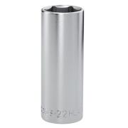 S.22HLAT - Nasadka 1/2" 6-kątna, długa, metryczna, 22 mm