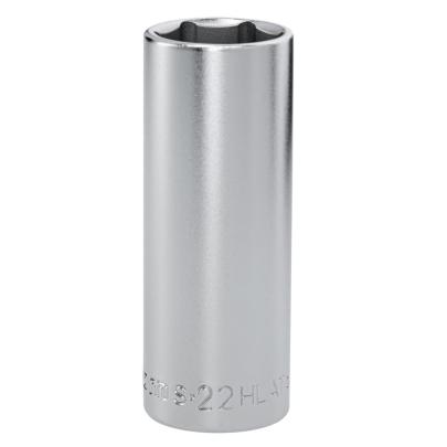 S.22HLAT - Nasadka 1/2" 6-kątna, długa, metryczna, 22 mm