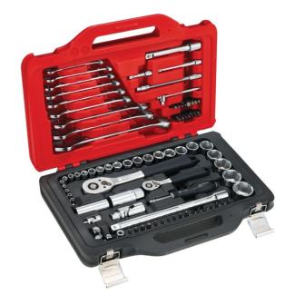 FACOM RSL.151-EPW82PB - 1/4" and 1/2" hex socket set, 4 - 32 mm, with ratchet and accessories (82 pcs) ✔