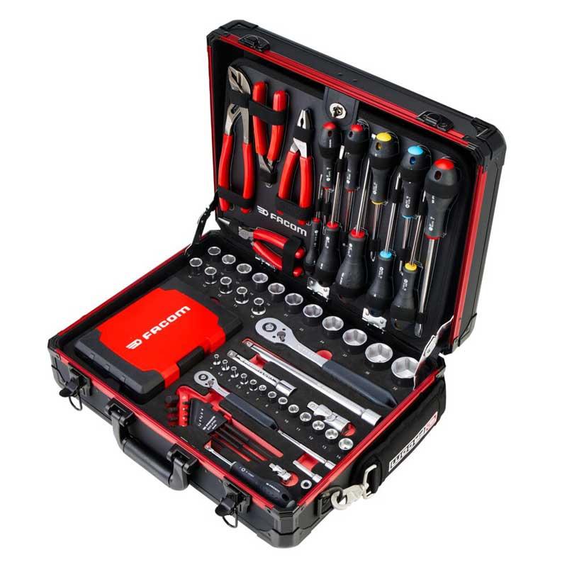 FACOM BV.GMS181PB - 181-piece maintenance tool set in BV.BAS service case ✔