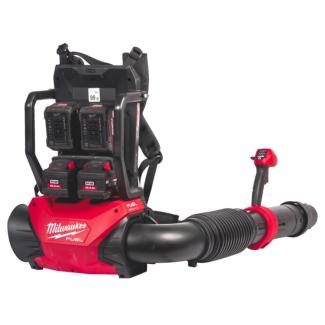 MILWAUKEE - M18 F2BPB-124 - Dual battery backpack blower 18 V, 12.0 Ah, FUEL™ - 4933499231
