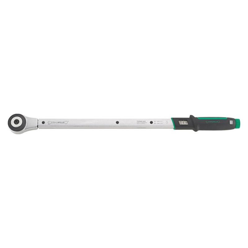 750NR/400 - Torque wrench with built-in ratchet, 80-400 Nm (60-300 lbf.ft), 50021006