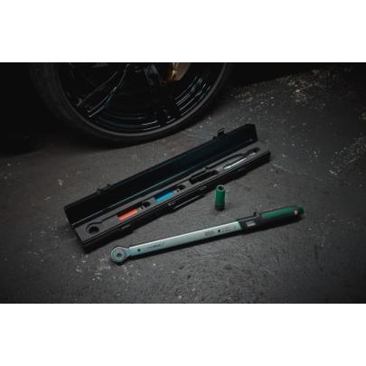 750NR/200/3/1 - Torque wrench 750NR/200 + 1/2" fine-tooth ratchet and wheel nut sockets 17, 19, and 21 mm, 96507216