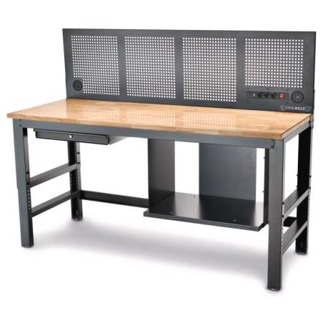 WB 630 - Workbench with wooden top 2m, 85010630