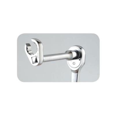 1031-10R - Klucz pazurowy 3/8" 12-kątny, oczkowo-otwarty boczny, 10 mm