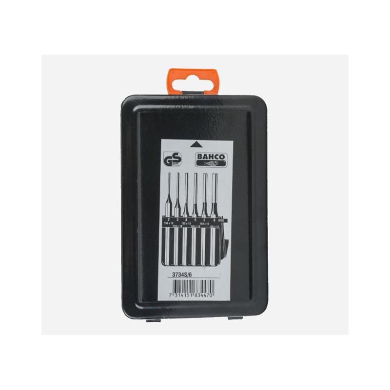 3734S/6 - Zestaw 6 wybijaków, 2 - 8 mm