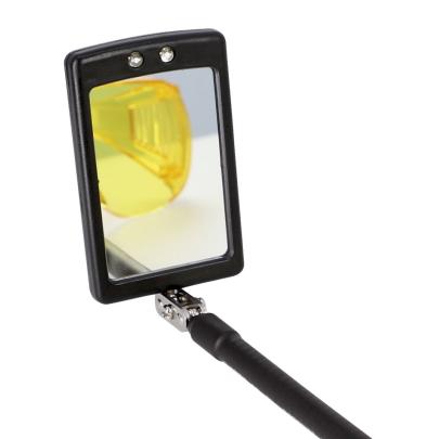 5515FUV - Lusterko inspekcyjne obracane z UV i izolowanym półsztywnym kablem, 550 mm