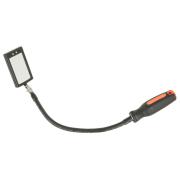 5515FUV - Lusterko inspekcyjne obracane z UV i izolowanym półsztywnym kablem, 550 mm